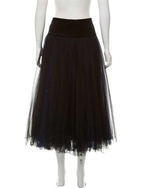 christian Dior tulle skirt